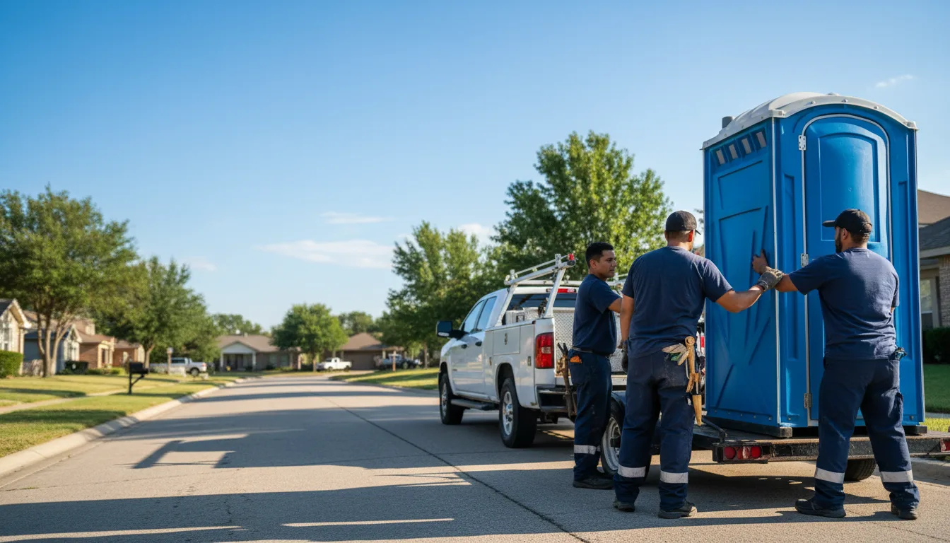 Portable Toilet Rental in Saint John, IN near me